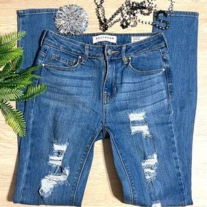 PACSUN BULLHEAD Skinny High Rise Jeans
